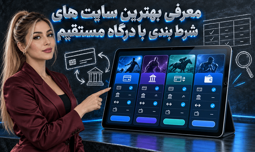 معرفی بهترین سایت های شرط بندی با درگاه مستقیم